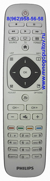 PHILIPS 996590001237 пульт для телевизора