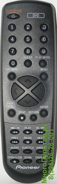PIONEER 076E0SH011 пульт для DVD Pioneer DV-2010K