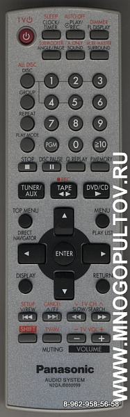PANASONIC N2QAJB000099, N2QAJB000098 для модели SC-PM39D (Оригинальный)