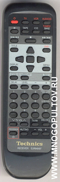 TECHNICS EUR646497, EUR646469 RECEIVER для моделей SA-AX530, SA-AX730 (предлагаем аналог)