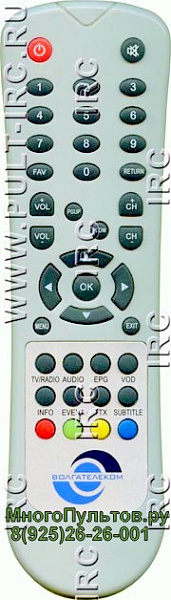ВОЛГАТЕЛЕКОМ HD-4031 / Signal (Сигнал) RC-8E (TLS2006C) / ТВОЁ TV