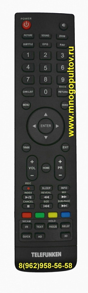 TELEFUNKEN TF-LED32S13T2, TELEFUNKEN TF-LED40S13T2 / JH-11490 (НЕоригинальный)