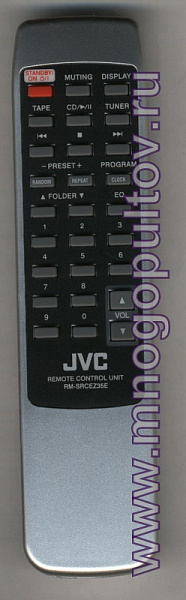 JVC RM-SRCEZ35E, RM-SRCEZ55E (аналог)