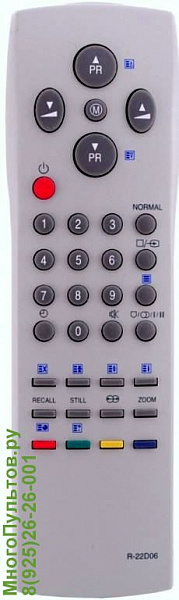 DAEWOO R-22D06 пульт для телевизора DAEWOO