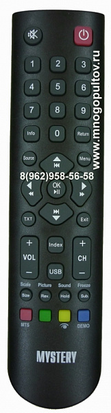 MYSTERY RC3000M11, MTV-3225LW, MTV-4025LW / RC200
