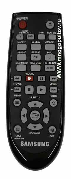 SAMSUNG AK59-00118A (пульт-аналог)