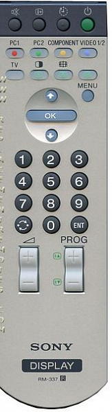 SONY RM-337 пульт для ЖК-монитора MFM-HT205 (предлагаем аналог)