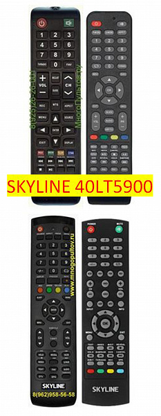 SKYLINE 40LT5900 (4-ВАРИАНТА !!!)
