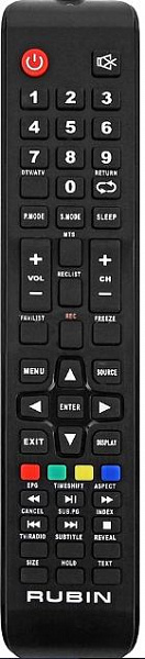 RUBIN (РУБИН) RB-28D7T2C / RB-19SE1 (НЕоригинальный)