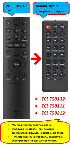 TCL TS8132, TS8212, TS813