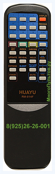 HUAYU RM-014F пульт для телевизоров FUNAI