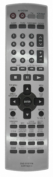 PANASONIC EUR7722X10, EUR7722X30 (аналог)