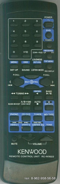 KENWOOD RC-R0622 пульт для KENWOOD KRF-V5060D