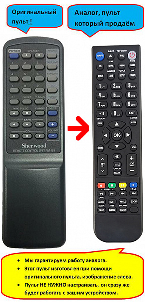 SHERWOOD RM-124, AX-5103, AX-5505