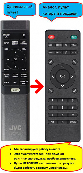 JVC RM-MH27, DLA-N5B, DLA-N5W, DLA-N7B, DLA-NX9B