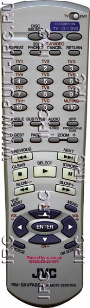 JVC RM-SXVFA95J (пульт-аналог)