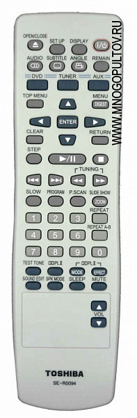 TOSHIBA SE-R0094, SE-R0100 для модели SD-43HK (Оригинальный)