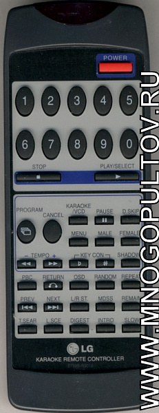 LG 6710S-R901B, XFL-R900K, F-2000K (Оригинал)