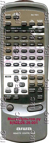 AIWA RC-T511 (пульт-аналог)