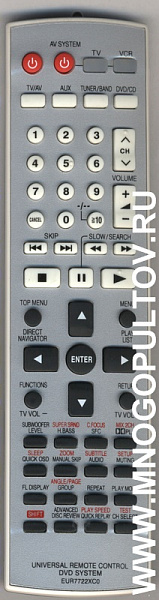 PANASONIC EUR7722XC0 DVD SYSTEM (неоригинальный)