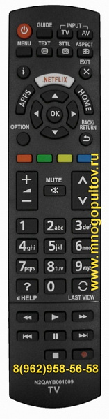 PANASONIC N2QAYB001009 (НЕоригинальный)
