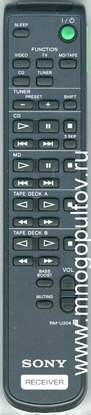 SONY RM-U204, RM-U264 (пульт-аналог)