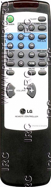 LG 6710SEZZ02A (пульт-аналог)
