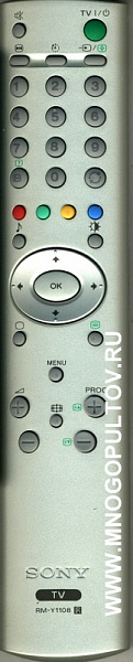 SONY RM-Y1108 для телевизора (НЕоригинальный)