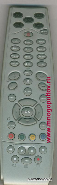THOMSON URC-39855R00-06 пульт  ресивера THOMSON HD DSI-4000NTV (Предлагаем аналог)