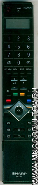 SHARP GA588WJSA для моделей LC-46XL1RU, LC-52XL1RU (пульт-аналог)