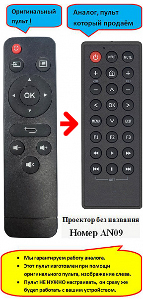Проектор AN09 (аналог)