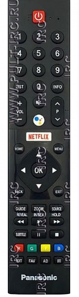 PANASONIC 536J-269002-W010 (Пульт-аналог)