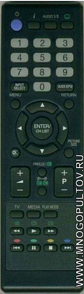 JVC RM-C1232 пульт для телевизора JVC LT-24HG31J (предлагаем аналог)