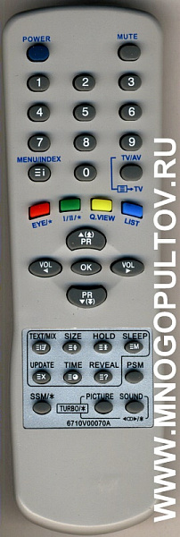 AKAI 6710V00070A (неоригинальный)