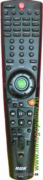 BBK RC2740 пульт для домашнего кинотеатр BBK DK2740HD (предлагаем аналог)