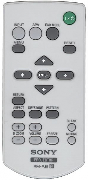 Sony RM-PJ8
