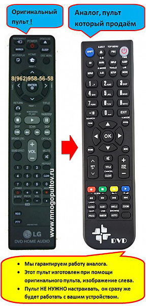 LG AKB70877943 (аналог)