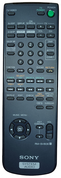 Sony RM-SV808, MHCV5500, MHCV55