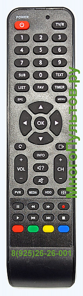 NTV-PLUS 710HD пульт для приставки НТВ-ПЛЮС