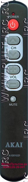AKAI A1001021 (пульт-аналог)