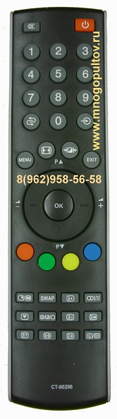 пульт для TOSHIBA CT-90298 (НЕоригинальный)