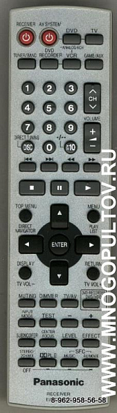 PANASONIC EUR7722KJ0, EUR7722KJO, EUR7722040