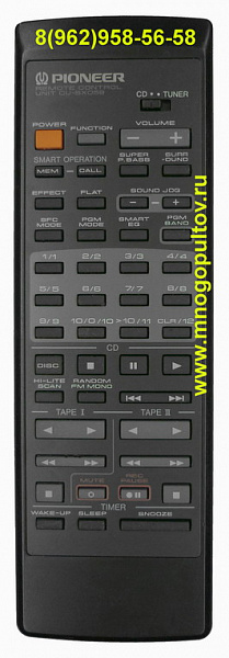 PIONEER CU-SX058 (пульт-аналог)