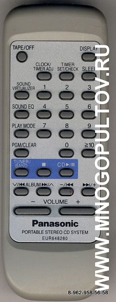 PANASONIC EUR648280 (Оригинальный)