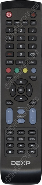 DEXP 46A7000, F42B7000M, F46B7000MD, F48B7000M пульт для телевизора